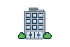 Business Building graphic